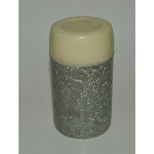 Vintage Lunchbox Thermos 1960s Heavy Encased Reflective Steel RARE MINTY